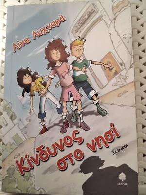 Danger on the Island mystery book like new