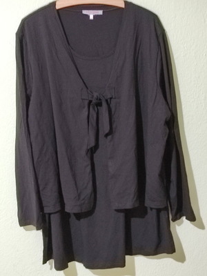 Women's Jacket Sweatshirt XXL black like new