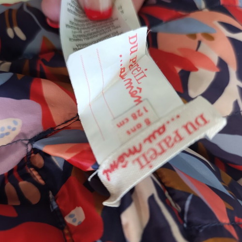 Dpam Sleeveless Jacket refurbished, size 8 years, purple