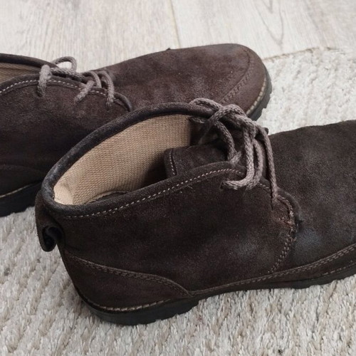 Sfera men's suede brown boots size 40 like new