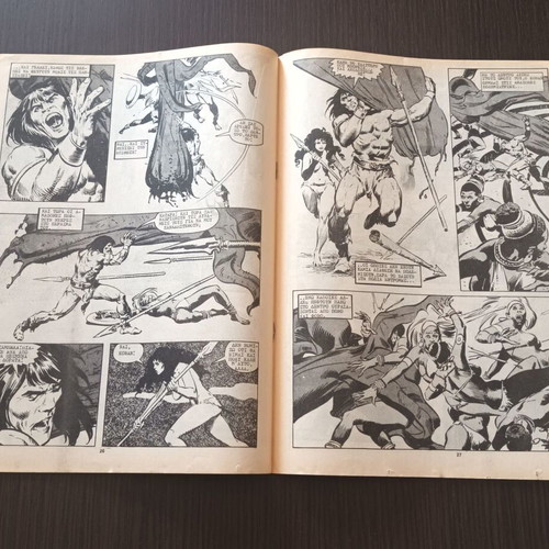 Conan 50 Cobra Press comic book used, large format