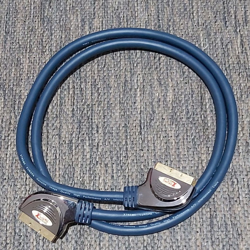 Scart cable male-male Xtreme Europa 1.5 m used