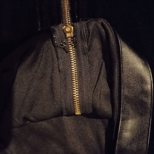 Black velvet mini dress like new with gold sequin details