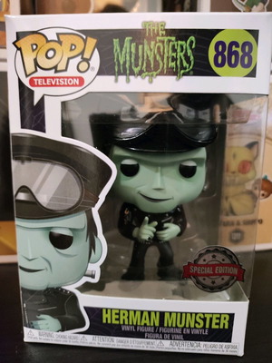 Funko Pop! Herman Munster αυθεντικό σε άριστη κατάσταση