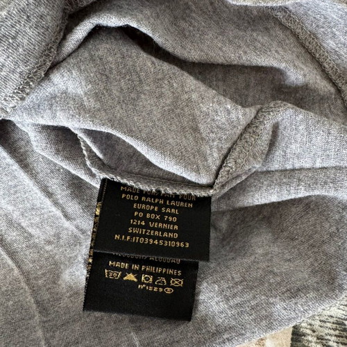 Polo Ralph Lauren long sleeve shirt like new, grey, size M