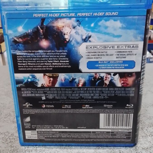 Battleship Blu-Ray like new with Greek subtitles
