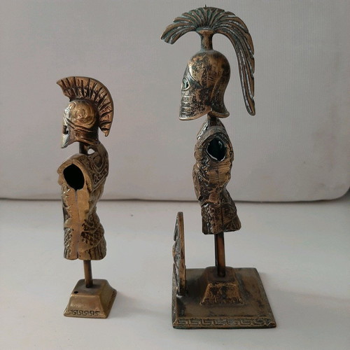 Bronze ancient warriors like new, pack of 40