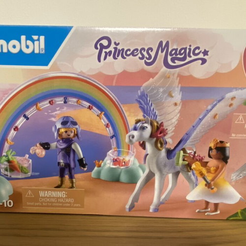 Playmobil Princess Magic Pegasus and Rainbow Princesses set new