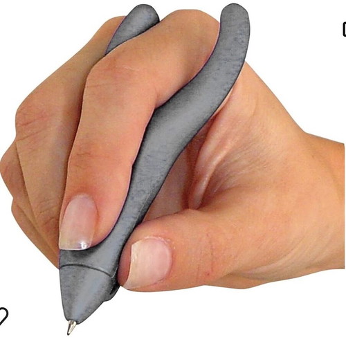Ergosleek ergonomic silver pen like new