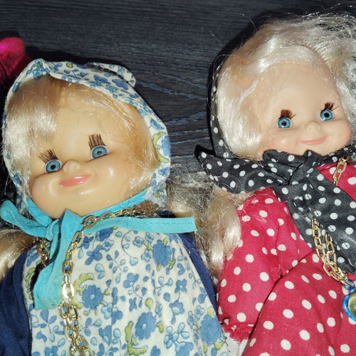 El Greco dolls used with cloth body, set of 4