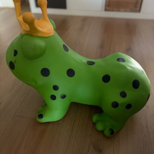 Inflatable Frog Jumpy Gerardo's Toys used