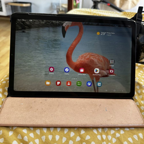 Samsung Galaxy Tab S6 Lite 64GB tablet used with S Pen and case
