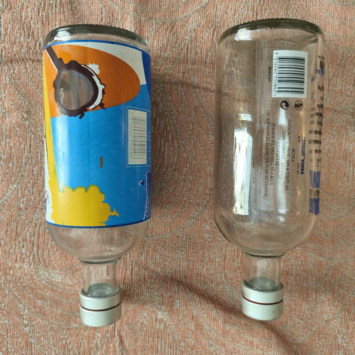 Absolut Vodka 700ml bottles like new, collectible, set of 2