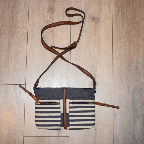 Tommy Hilfiger shoulder bag like new, white and blue