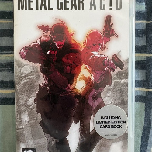 Metal Gear Acid used for PlayStation Portable