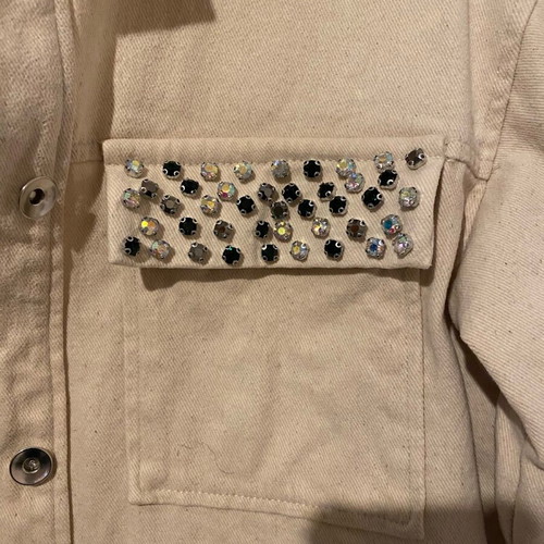 Zara women's beige jacket like new, size S
