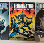 Terminator Secondary Objectives comic set 3 issues like new