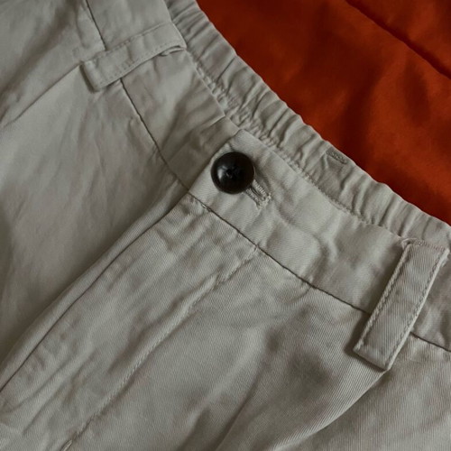 Zara W31 Soft Chino Cotton and Linen Pants