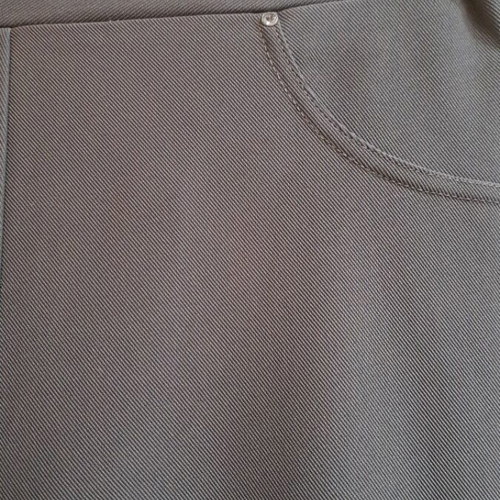 Official women's pants size M, like new, gray brown
