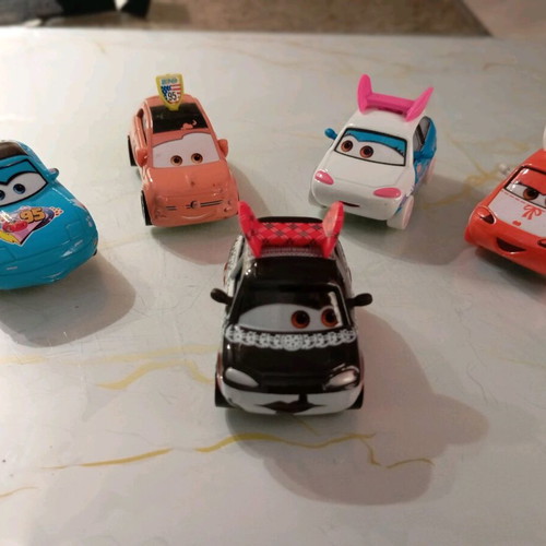Cars McQueen toy set like new