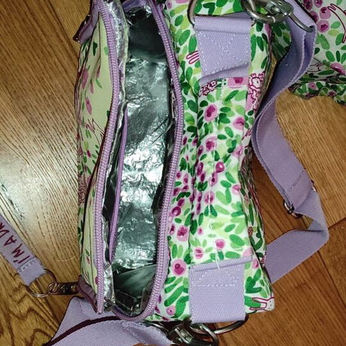 Busquets Dreamer School Backpack Set for Primary, Pencil Case & Lunch Bag Used, Lilac