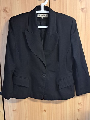 Chrisper women's blazer plus size black, like new