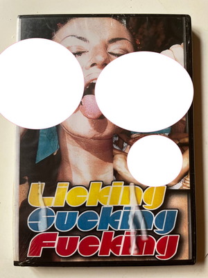 Licking Sucking Fucking DVD σαν καινούργιο, αισθησιακή ταινία
