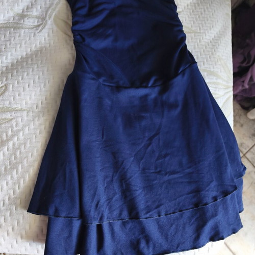 Shein blue strapless dress like new