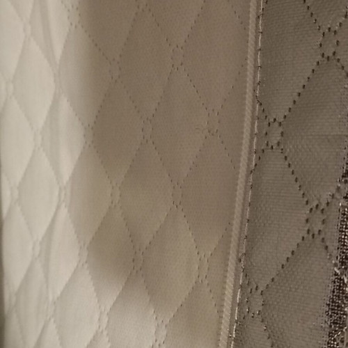 Silver tote shoulder bag for beach or shopping