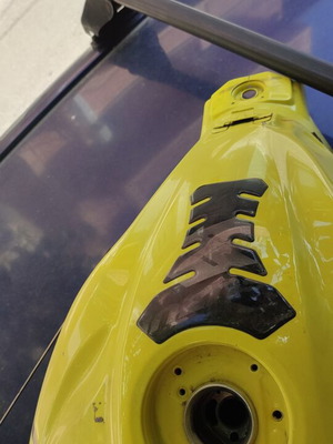 Vstrom fuel tank used