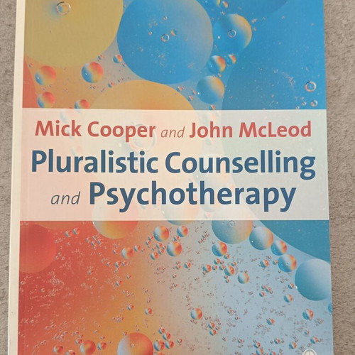 Pluralistic Counselling and Psychotherapy book like new