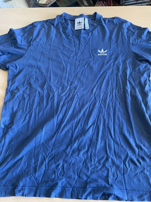 Adidas cotton men's shirt size M used, blue