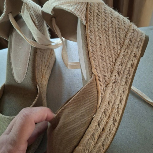 Envie espadrilles khaki like new, size 39