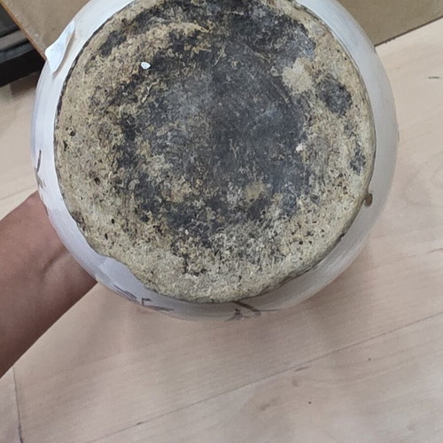 Ceramic vase used, vintage