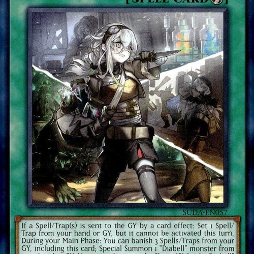 Like the Diabell Spell Card Yu-Gi-Oh!