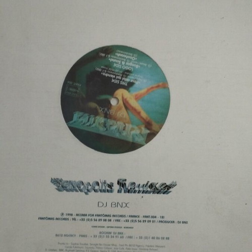 Dj Bnx Sexopolis Remixes 12" Single like new, electronic