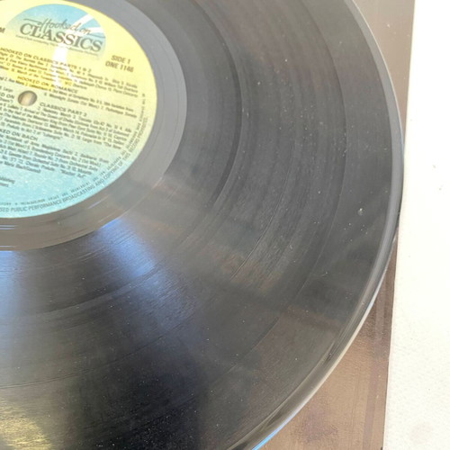 Hooked on Classics LP used, classical music with disco rhythm