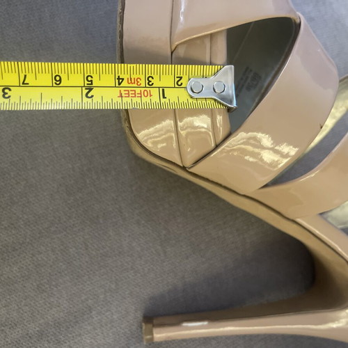 Jessica Simpson leather sandals like new, beige, size 39