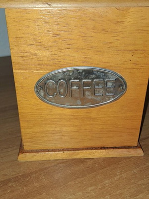Coffee storage container used