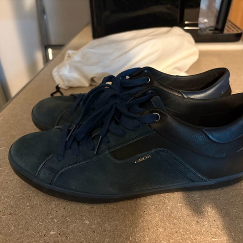 Geox sneakers used men's blue size 42.5