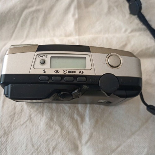 Pentax Espio 140 used camera with faint LCD indicators