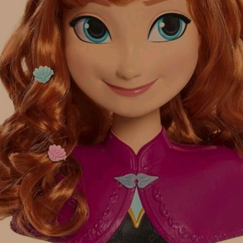 Frozen Anna styling doll like new
