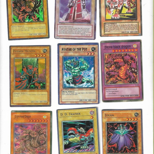 Yu Gi Oh! cards used, pack of 80 old cards