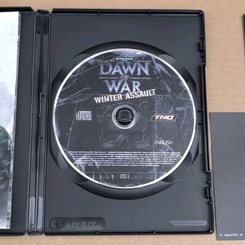 Warhammer 40000 Dawn Of War Winter Assault Expansion Pack PC CD-ROM like new