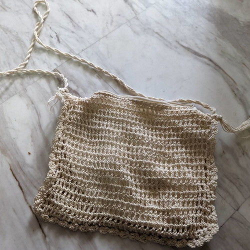 Knitted bag used