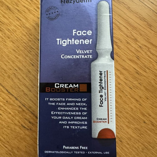 Frezyderm Face Tightener Velvet Concentrate 5ml new