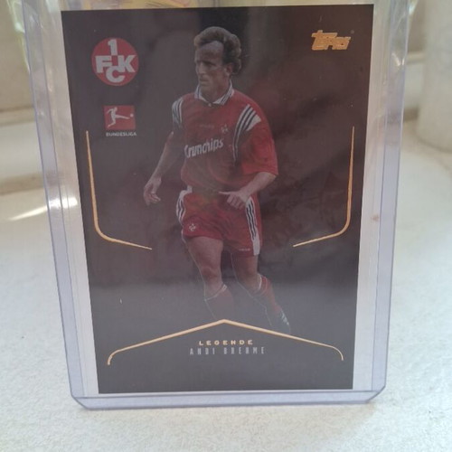 Andi Brehme Topps Black Edge Edition card