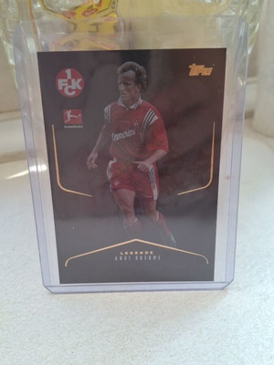 Andi Brehme Topps Black Edge Edition card