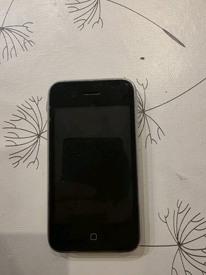 iPhone 3G A1241 16GB used, black, for parts or repair