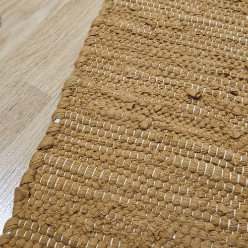 Woven floor rugs x2